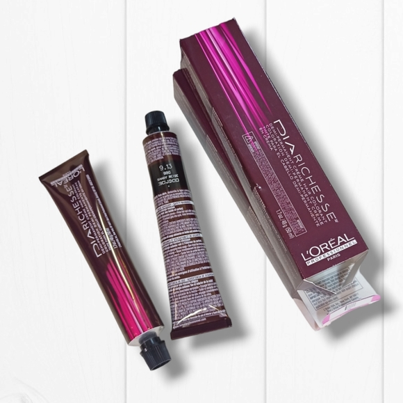 L'Oreal Professionnel DIARichesse 2 Tubes Ammonia-Free 9.13/9BG Sandy Beige - Picture 9 of 16